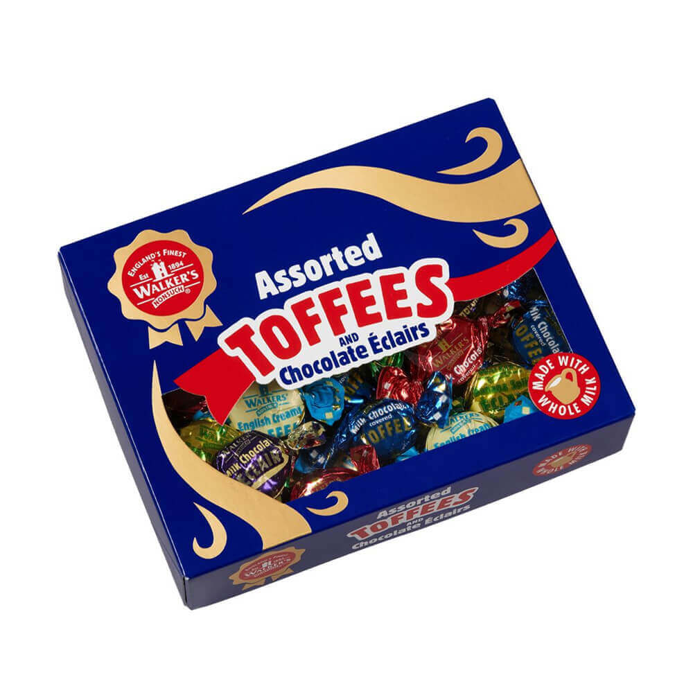 Walkers Nonsuch Assorted Toffees & Chocolate Eclairs Gift Box 350g